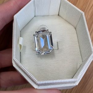 NIB Swarovski Crystal Mesmera clip earring
Single, Octagon cut crystal